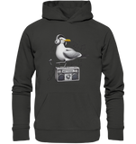 Möwe Wattvogel® mit Radio - Premium Unisex Hoodie