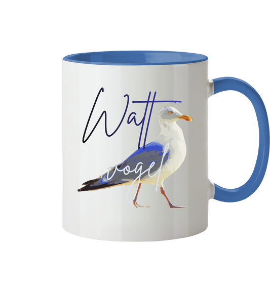 Wattvogel Nordsee Möwe  - Geschenk Tasse Ostsee