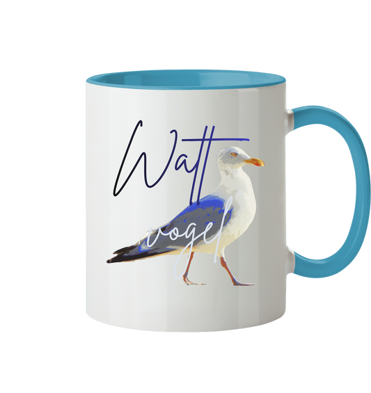 Wattvogel Nordsee Möwe  - Geschenk Tasse Ostsee