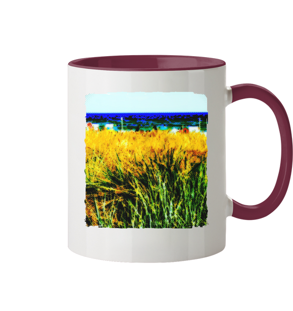 Motiv am Meer Fotomotiv Nordsee Ostsee - Tasse zweifarbig