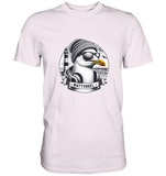 Coole Möwe mit Mütze und Sonnenbrille - Unisex Essential Premium T-Shirt