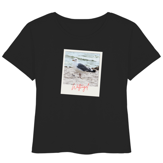 Wattvogel Foto Nordsee Möwe - Womens Organic Lightweight T-Shirt