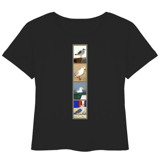 Wattvogel Nordsee Möwen Fotos  - Womens Organic Lightweight T-Shirt