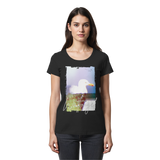 Wattvogel® Nordsee Möwe – Strandkorb Moment  - Womens Premium Classic T-Shirt