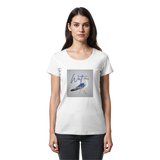 Wattvogel Motiv mit Nordsee Möwe  - Womens Premium Classic T-Shirt