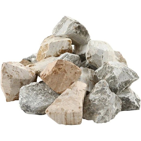 10 kg Speckstein sortierte Farben artdee